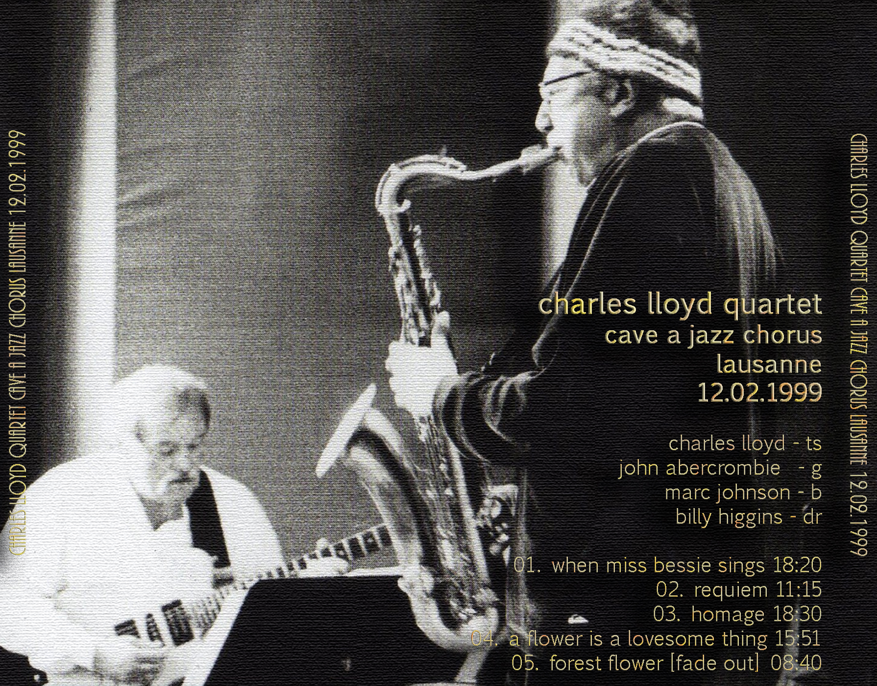 CharlesLloydQartet1999-02-12CaveAJazzChorusLausanneSwitzerland (3).jpg